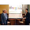 Imagen de noticia: Firma de un convenio con el Ayuntamiento de Burgos sobre el dominio burgos.eu